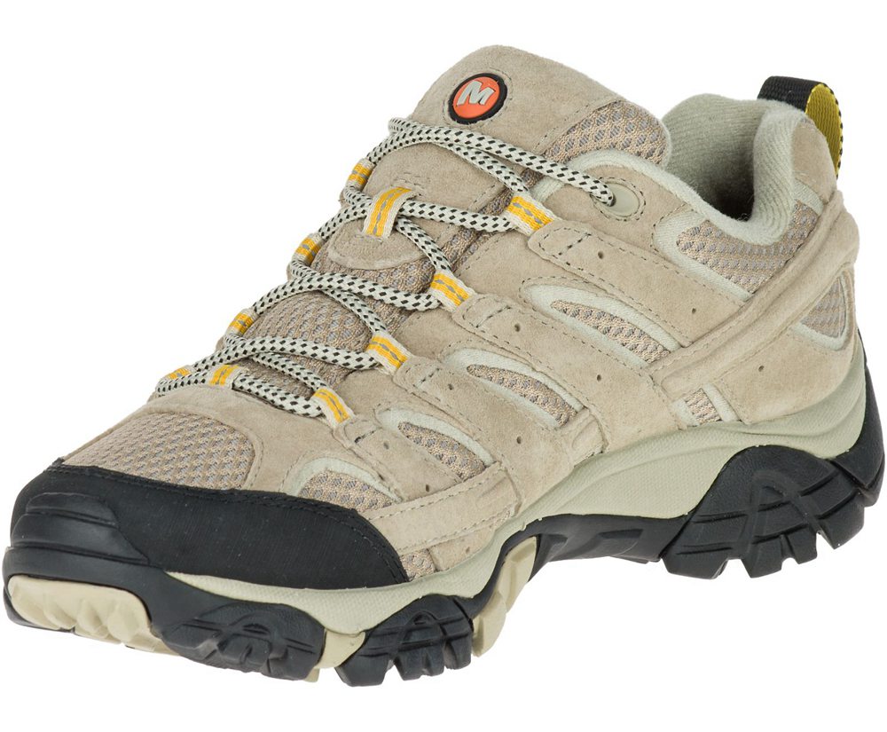 Buty Trekkingowe Merrell Damskie Szare - Moab 2 Ventilator - 851970-QNJ